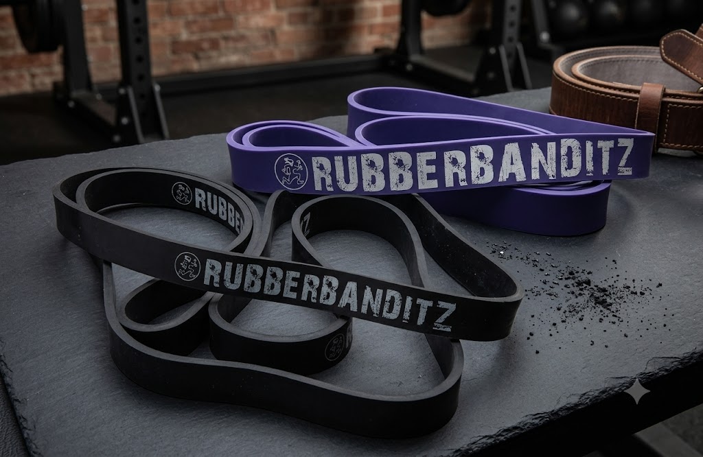 Athlete training with EquiBands resistance bands